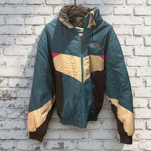 Vintage 90s Ski-Doo Bombardier Colorblock Snowmobile Jacket